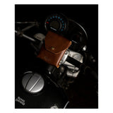 Trip Machine Trooper Helmet Bag - Cognac - MOTOCCINO