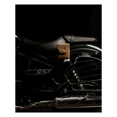 Trip Machine Trooper Helmet Bag - Tobacco - MOTOCCINO