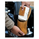 Trip Machine Trooper Helmet Bag - Vintage Tan - MOTOCCINO