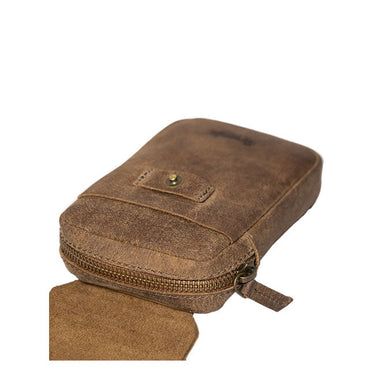 Trip Machine Utility Pouch - Vintage Tan - MOTOCCINO