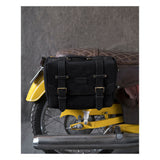 Trip Machine Warrior Saddlebag - Black - MOTOCCINO