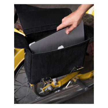 Trip Machine Warrior Saddlebag - Black - MOTOCCINO