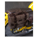 Trip Machine Warrior Saddlebag - Tobacco - MOTOCCINO