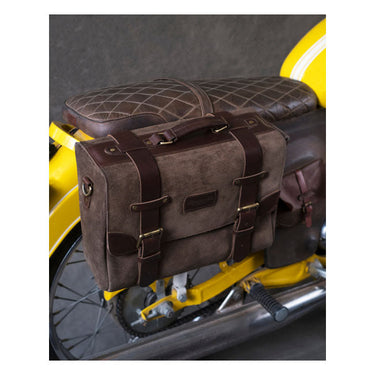 Trip Machine Warrior Saddlebag - Tobacco - MOTOCCINO