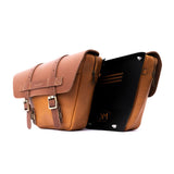 Trip Machine Wingman Side Panel Bag Set - Vintage Tan - MOTOCCINO