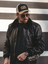 Age of Glory Buddy Trucker Cap - Black - MOTOCCINO