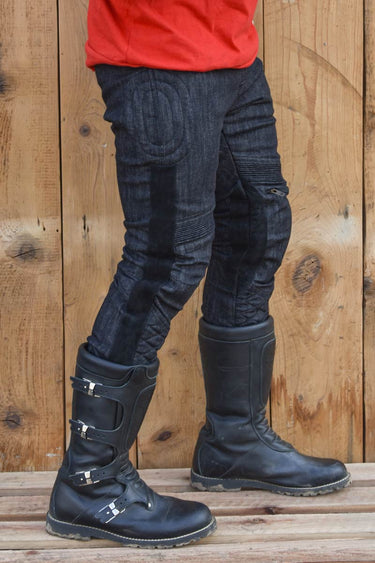 Age of Glory Desert Pant - Dark Denim - MOTOCCINO
