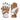 Age of Glory Hero Leather Gloves - White Camel