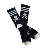Age of Glory Marauder Socks - Off-White/Black - MOTOCCINO