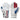 Age of Glory Miles Leather Gloves - White Blue Red