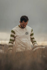 Age of Glory Riding Strong Longsleeve T-Shirt - MOTOCCINO