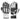 Age of Glory Victory Leather Gloves - White Black